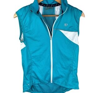 Pearl Izumi Elite Cycling Vest Womens Medium Sleeveless Full Zip Jersey Gilet